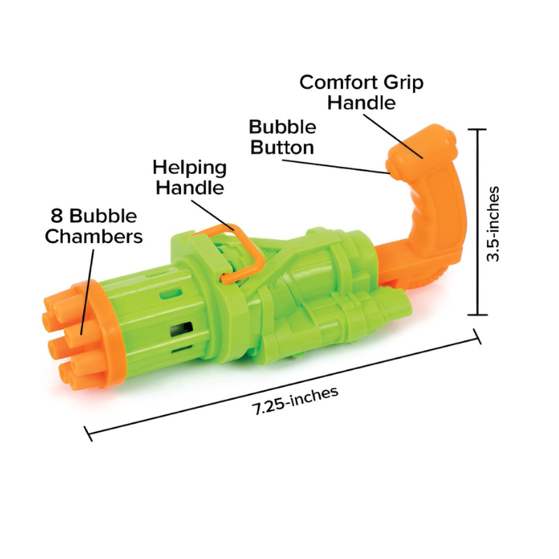 Bubble Machine Gun Toy | Fun Outdoor Play for Kids