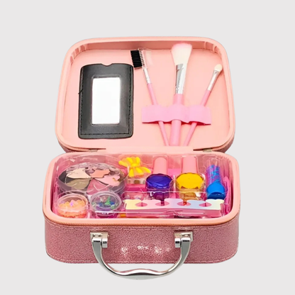 Makeup Kit Toy Set | 2-in-1 Beauty & Jewelry Case