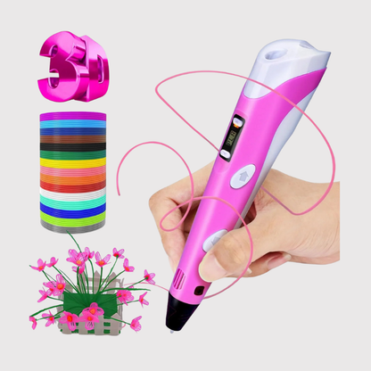 3D Pen Drawing Toy | Creative Art Pen with Filaments