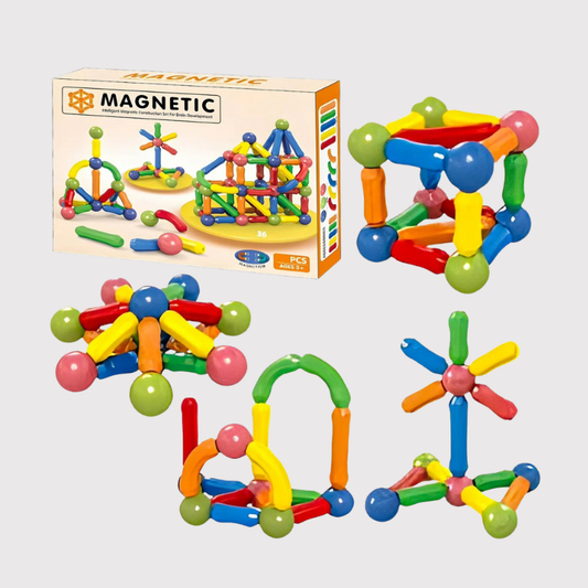 Magnetic Construction Blocks Set | Intelligence Education Building Toy