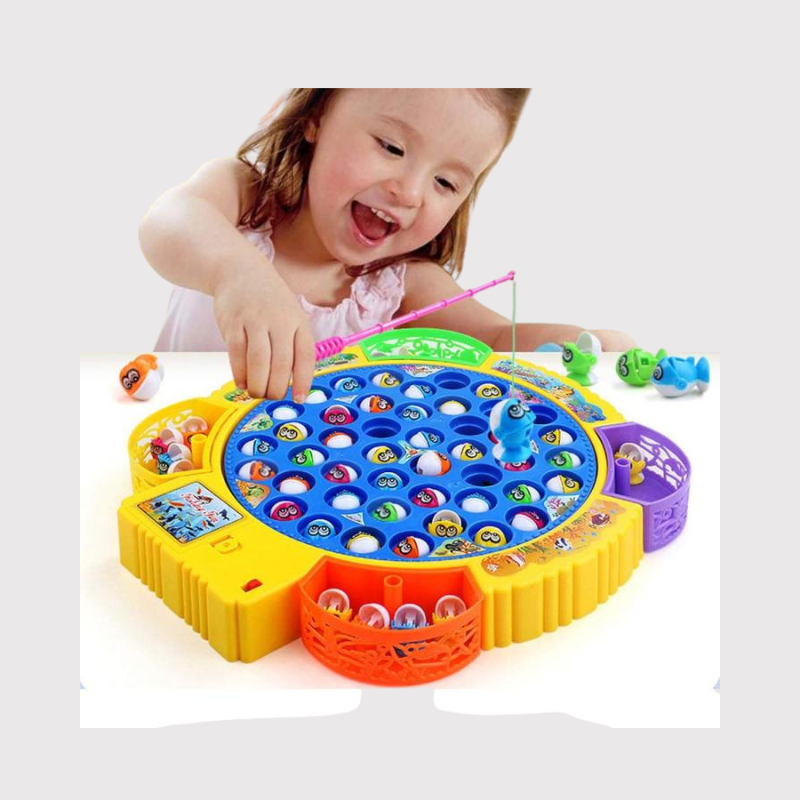 Electric Fishing Game Toy | Musical Interactive Board Game