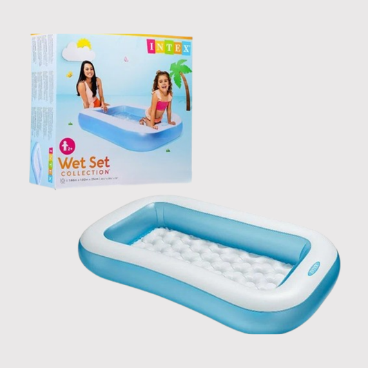 Intex Wet Set Collection Rectangular Kids Pool | 5.5 Feet - Age 2+