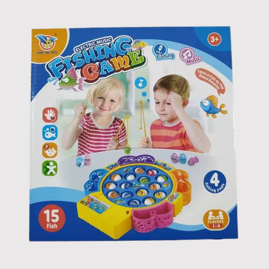 Electric Fishing Game Toy | Musical Interactive Board Game