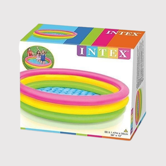 INTEX Sunset Glow Kids Inflatable Swimming Pool  | Outdoor Water Play